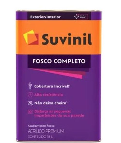 TINTA ACRILICA FOSCO COMPLETO PALHA