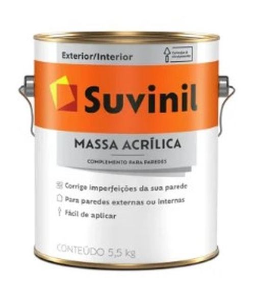 MASSA ACRILICA SUVINIL BRANCO