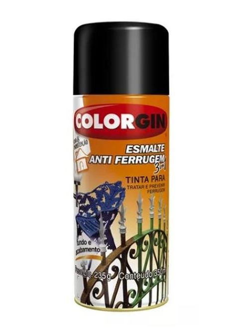 SPRAY ANTI FERRUGEM PRETO