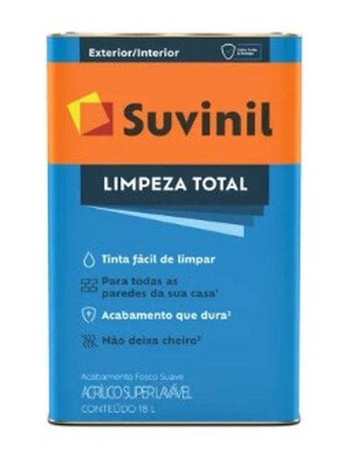 TINTA ACRÍLICA LIMPEZA TOTAL BRANCO