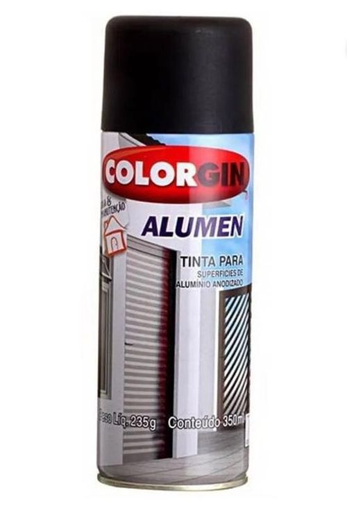 SPRAY ALUMEN PRETO FOSCO