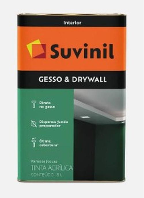 TINTA ACRÍLICA PARA GESSO E DRYWALL