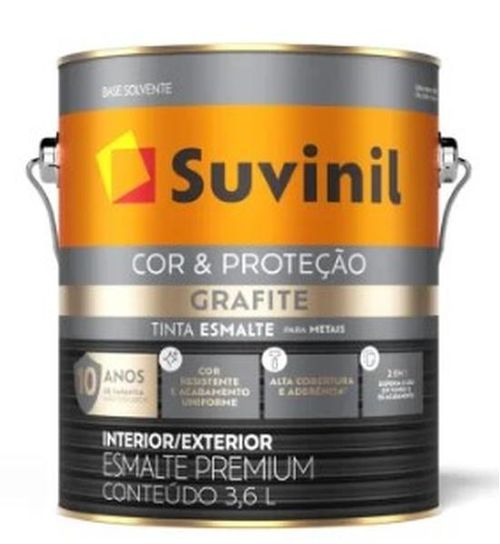 TINTA ESMALTE COR E PROTEÇÃO - GRAFITE CINZA CLARO