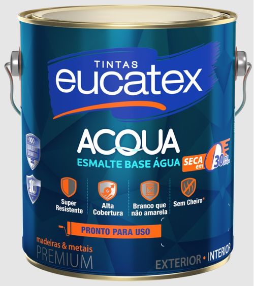 TINTA ESMALTE ACQUA BRANCO