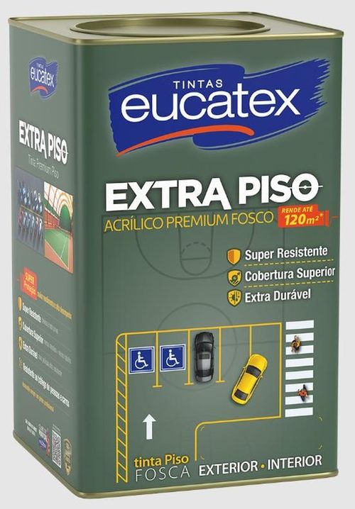 TINTA PISO/CIMENTO ESTRA PISO CINZA ESCURO
