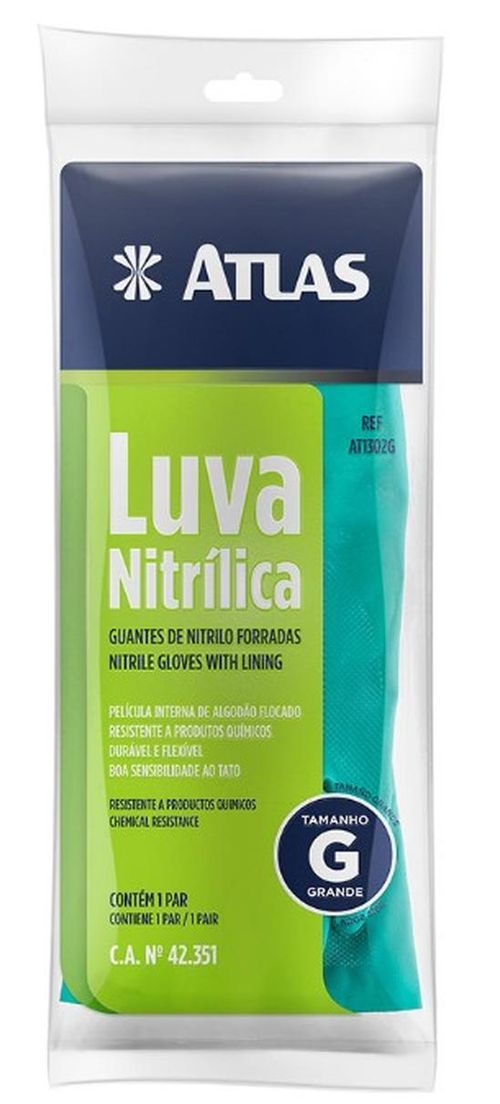 LUVA NITRÍLICA G AT1302G