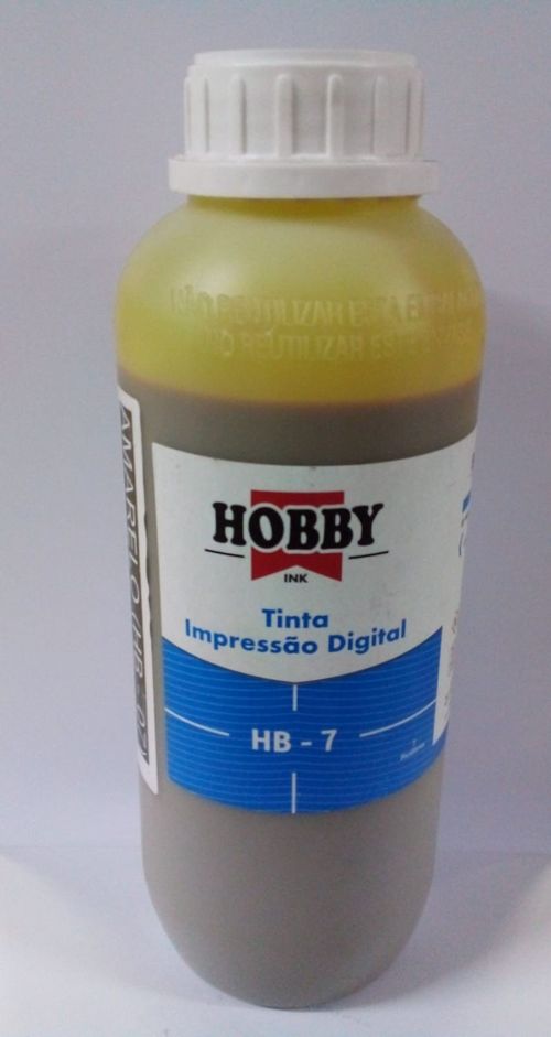 TINTA PARA IMPRESSÃO HB-07 AMARELO