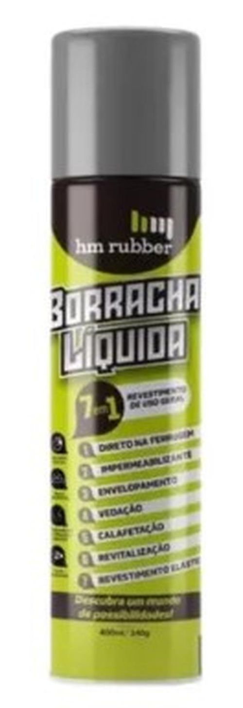 SPRAY BORRACHA LÍQUIDA 7 EM 1 ALUMÍNIO AE06