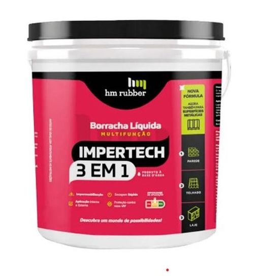 BORRACHA LIQUIDA 3 E 1 CINZA IMPERTECH