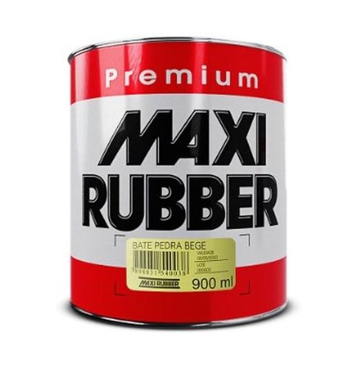 MASSA BATE PEDRA BEGE 900ML MAXI RUBBER BEGE 4MA036