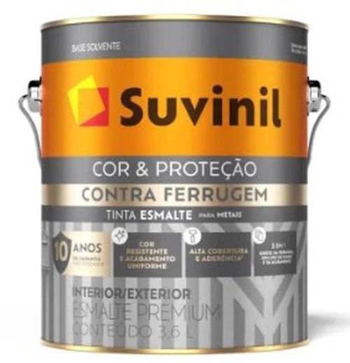 TINTA ESMALTE COR & PROTECAO MARROM