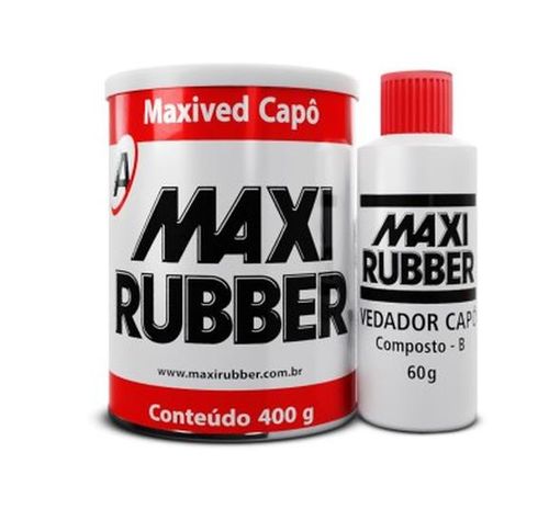 MASSA VEDACAO CAPO C/CATALIZADOR BRANCO 400G MAXIRUBBER BRANCO
