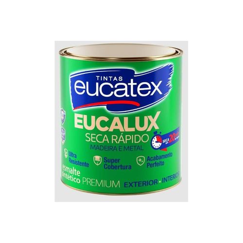 TINTA ESMALTE BASE SOLVENTE EUCALUX VERDE COLONIAL